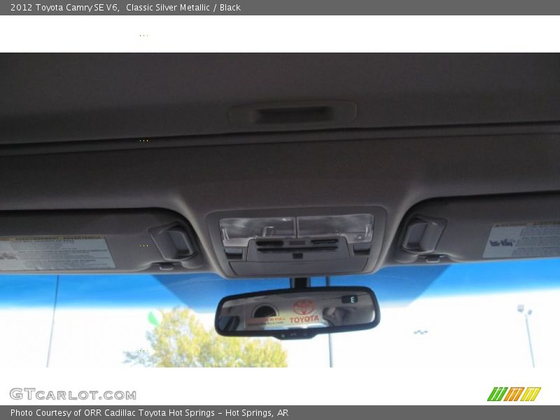 Classic Silver Metallic / Black 2012 Toyota Camry SE V6