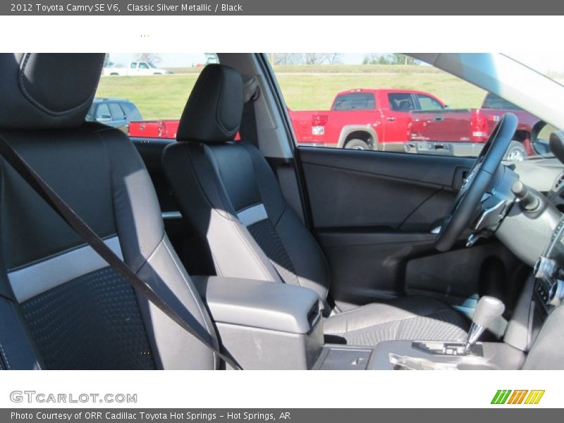 Classic Silver Metallic / Black 2012 Toyota Camry SE V6