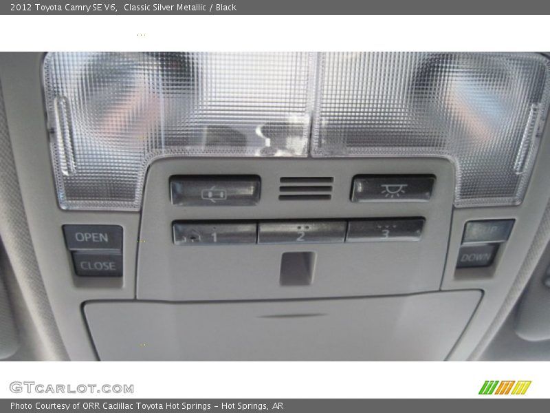 Classic Silver Metallic / Black 2012 Toyota Camry SE V6