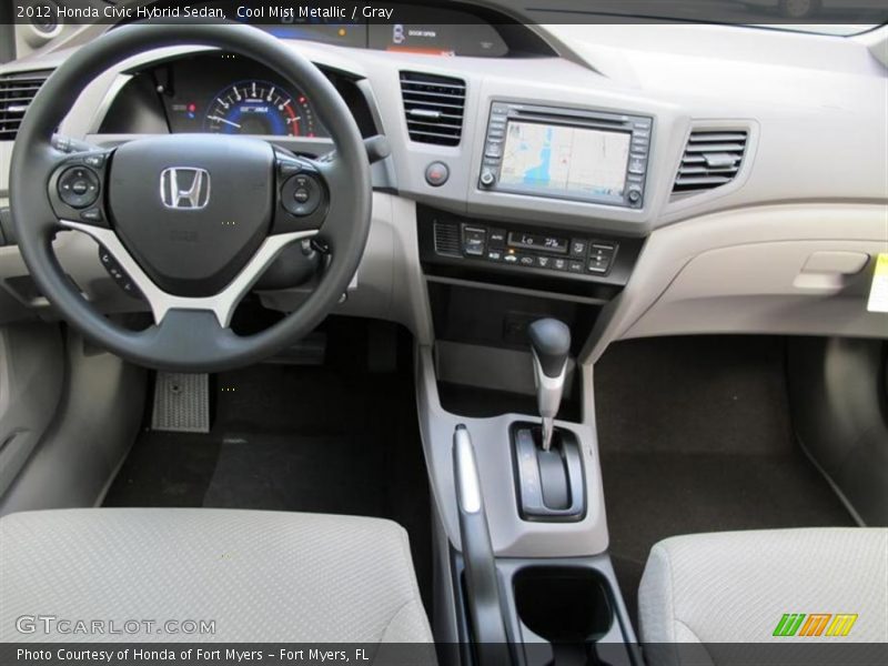 Dashboard of 2012 Civic Hybrid Sedan