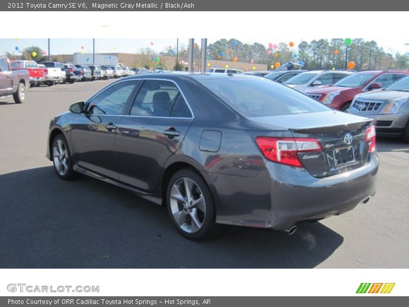 Magnetic Gray Metallic / Black/Ash 2012 Toyota Camry SE V6