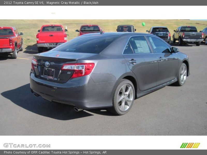 Magnetic Gray Metallic / Black/Ash 2012 Toyota Camry SE V6