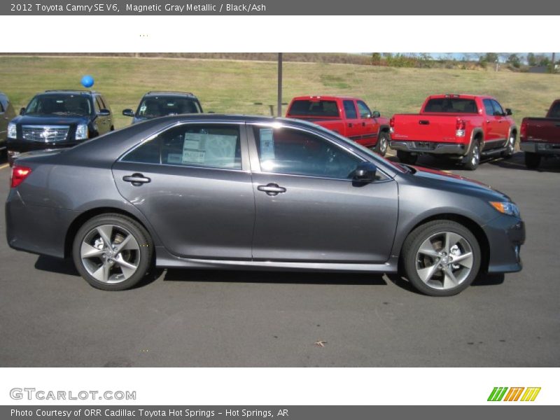 Magnetic Gray Metallic / Black/Ash 2012 Toyota Camry SE V6