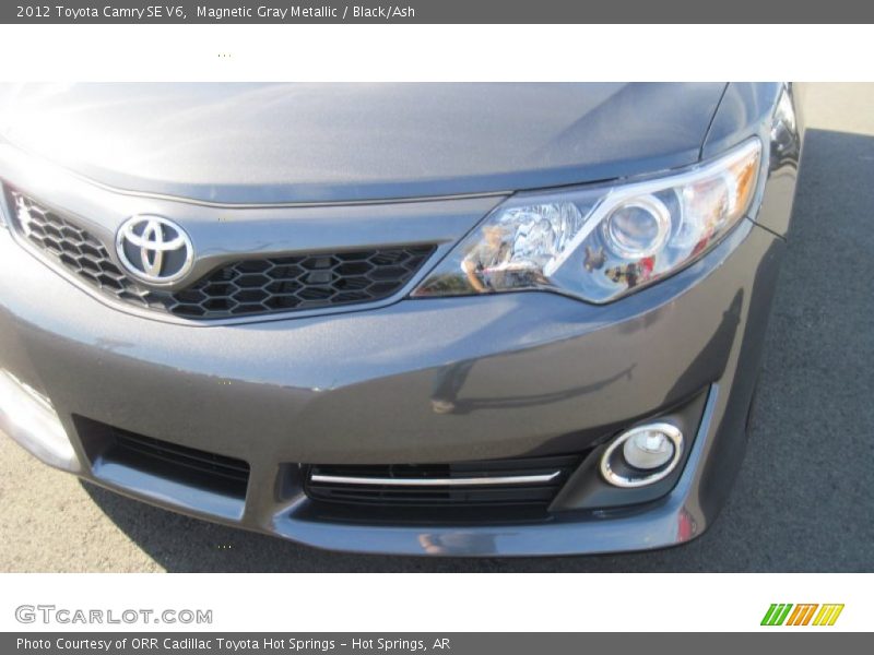 Magnetic Gray Metallic / Black/Ash 2012 Toyota Camry SE V6