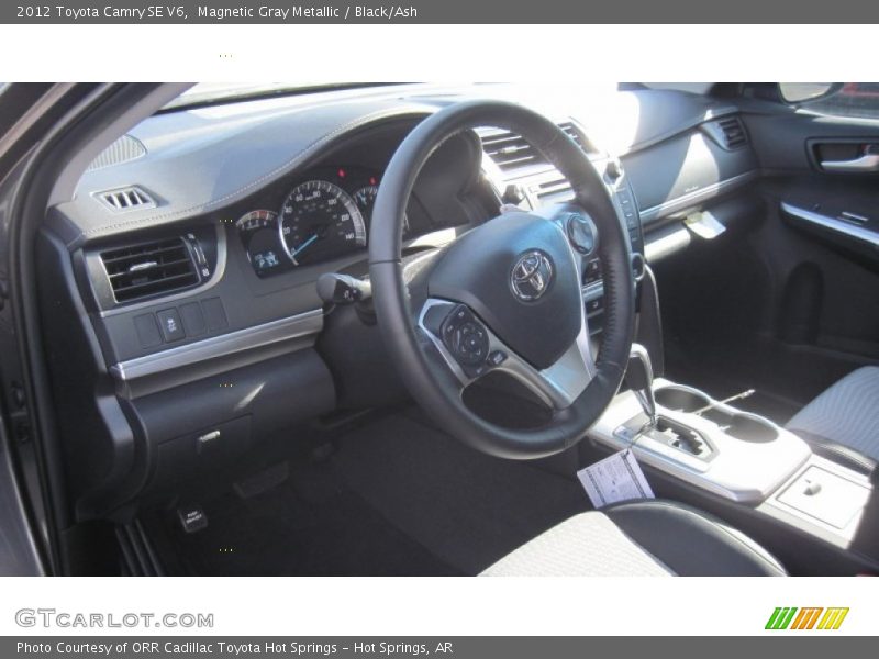 Magnetic Gray Metallic / Black/Ash 2012 Toyota Camry SE V6