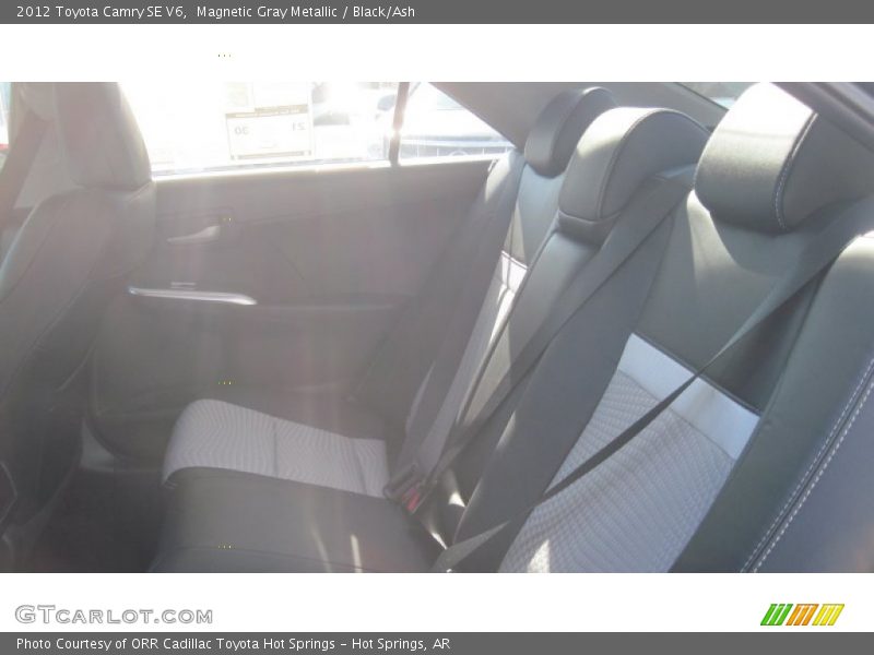 Magnetic Gray Metallic / Black/Ash 2012 Toyota Camry SE V6