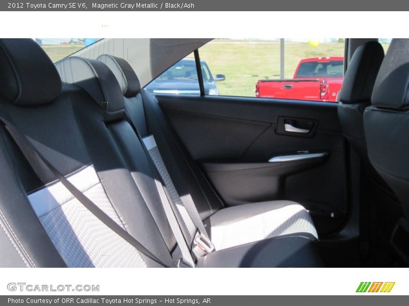 Magnetic Gray Metallic / Black/Ash 2012 Toyota Camry SE V6