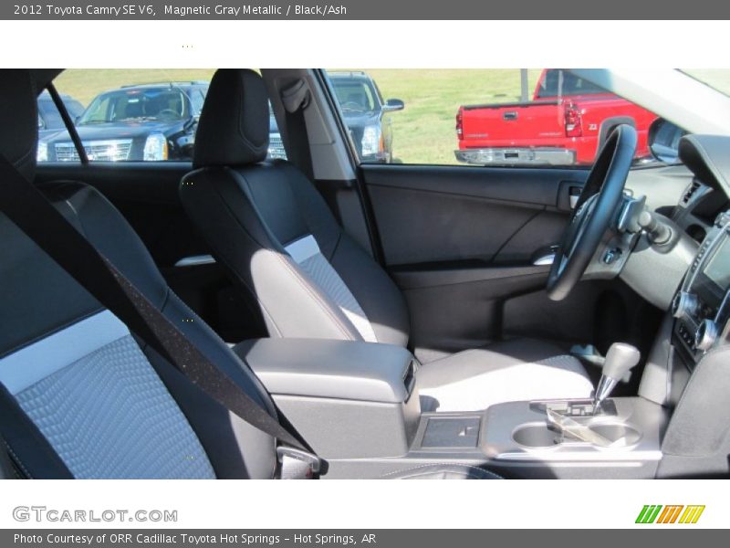 Magnetic Gray Metallic / Black/Ash 2012 Toyota Camry SE V6