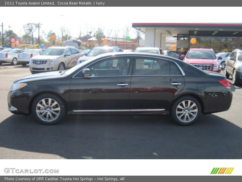 Cocoa Bean Metallic / Ivory 2011 Toyota Avalon Limited