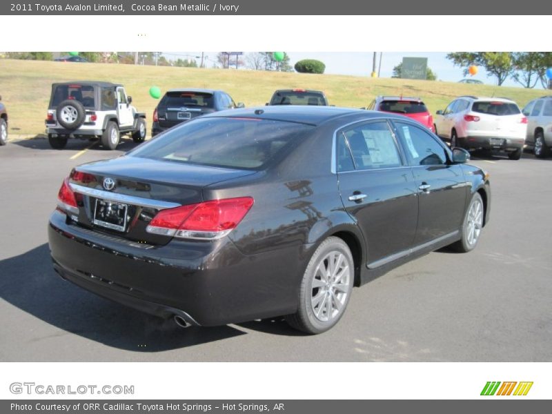 Cocoa Bean Metallic / Ivory 2011 Toyota Avalon Limited