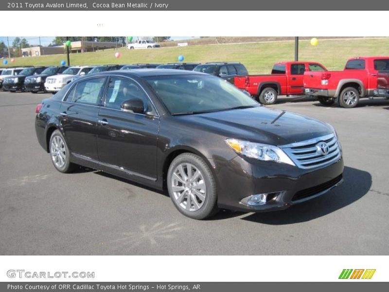 Cocoa Bean Metallic / Ivory 2011 Toyota Avalon Limited
