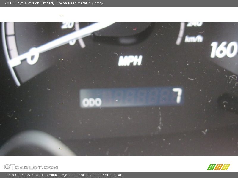 Cocoa Bean Metallic / Ivory 2011 Toyota Avalon Limited