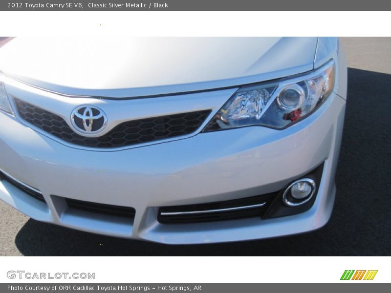 Classic Silver Metallic / Black 2012 Toyota Camry SE V6