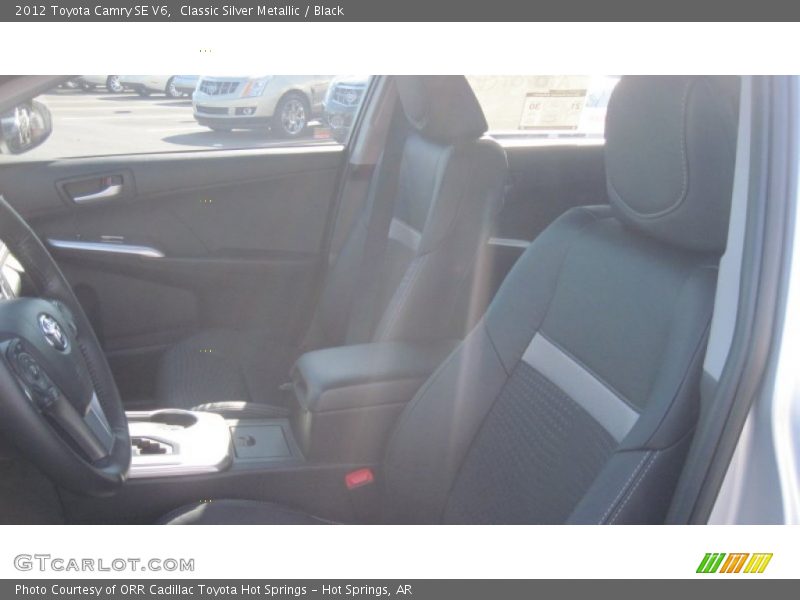 Classic Silver Metallic / Black 2012 Toyota Camry SE V6