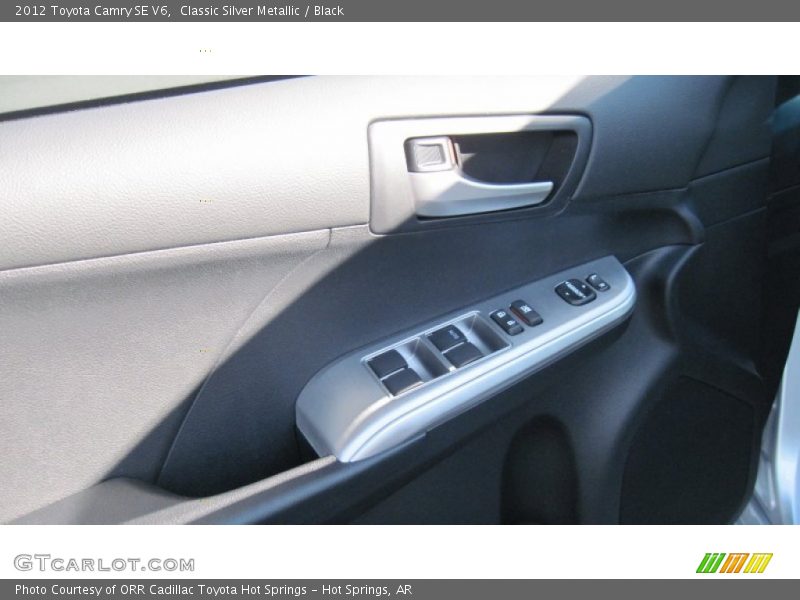 Classic Silver Metallic / Black 2012 Toyota Camry SE V6