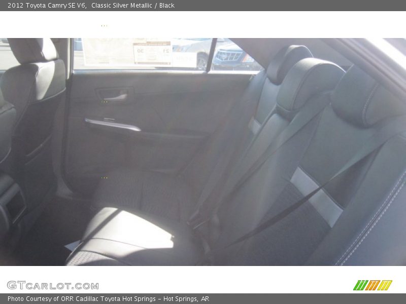 Classic Silver Metallic / Black 2012 Toyota Camry SE V6