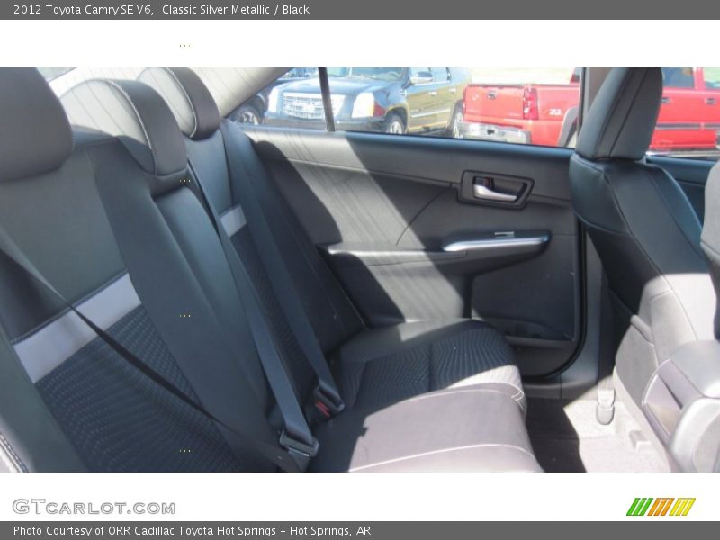Classic Silver Metallic / Black 2012 Toyota Camry SE V6
