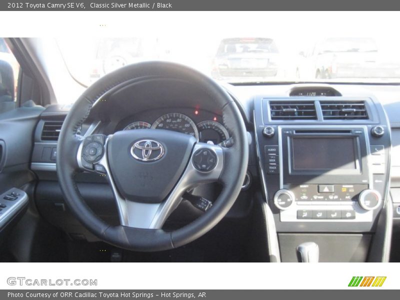 Classic Silver Metallic / Black 2012 Toyota Camry SE V6