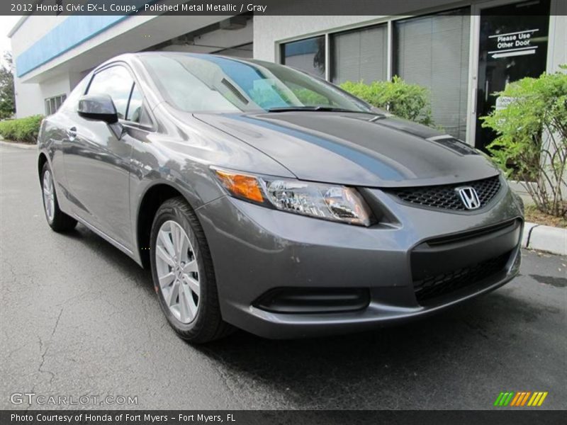 Front 3/4 View of 2012 Civic EX-L Coupe