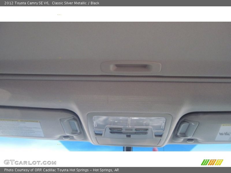 Classic Silver Metallic / Black 2012 Toyota Camry SE V6