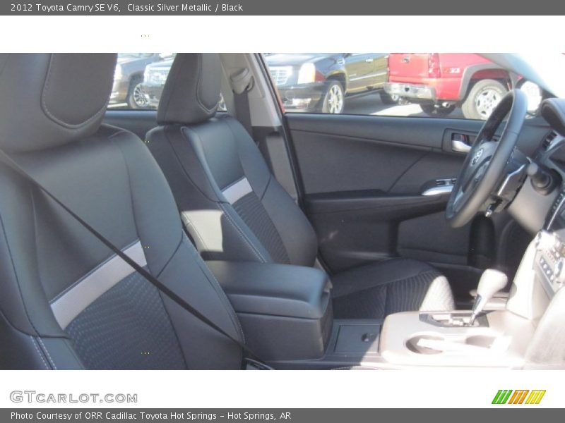 Classic Silver Metallic / Black 2012 Toyota Camry SE V6