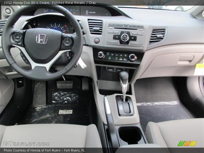 Dashboard of 2012 Civic EX-L Coupe