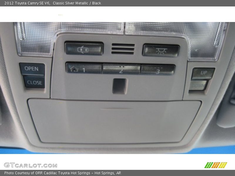 Classic Silver Metallic / Black 2012 Toyota Camry SE V6