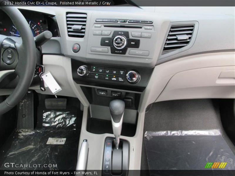 Dashboard of 2012 Civic EX-L Coupe