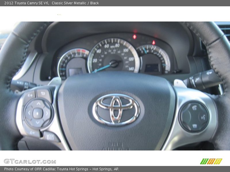 Classic Silver Metallic / Black 2012 Toyota Camry SE V6