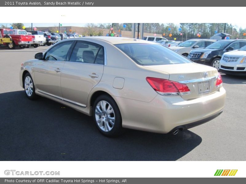 Sandy Beach Metallic / Ivory 2011 Toyota Avalon