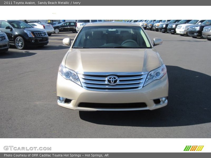 Sandy Beach Metallic / Ivory 2011 Toyota Avalon