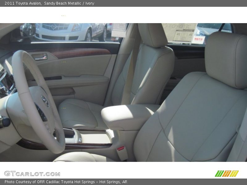 Sandy Beach Metallic / Ivory 2011 Toyota Avalon