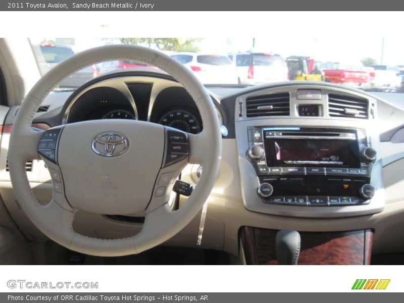 Sandy Beach Metallic / Ivory 2011 Toyota Avalon