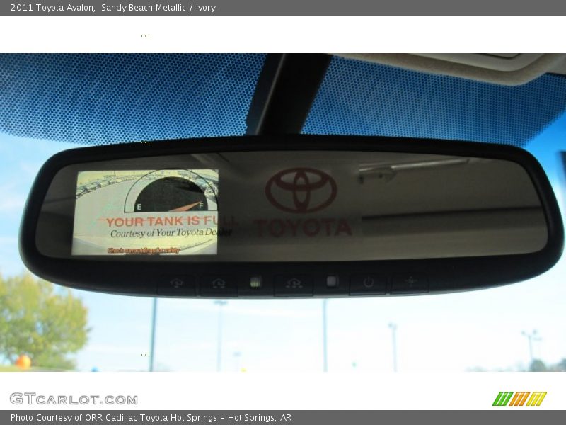 Sandy Beach Metallic / Ivory 2011 Toyota Avalon
