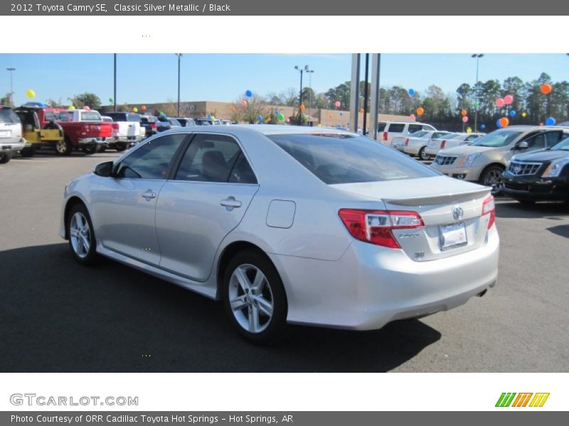 Classic Silver Metallic / Black 2012 Toyota Camry SE