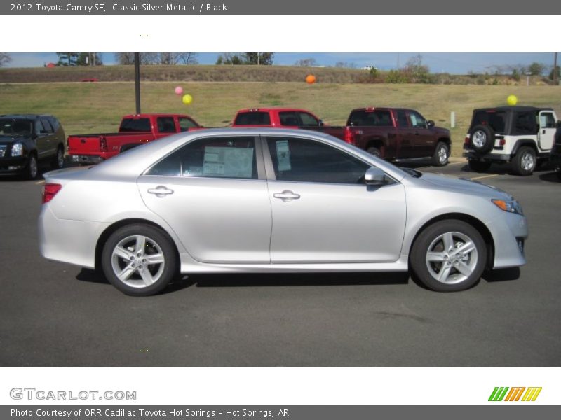 Classic Silver Metallic / Black 2012 Toyota Camry SE