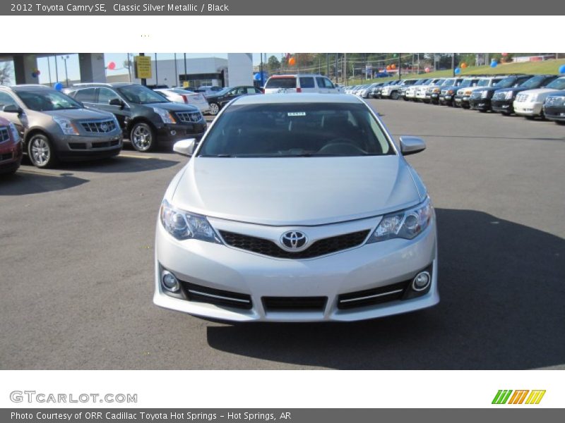 Classic Silver Metallic / Black 2012 Toyota Camry SE