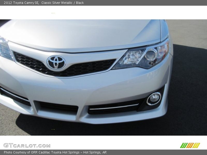 Classic Silver Metallic / Black 2012 Toyota Camry SE