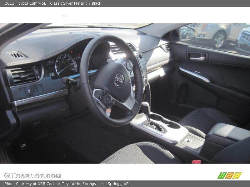Classic Silver Metallic / Black 2012 Toyota Camry SE