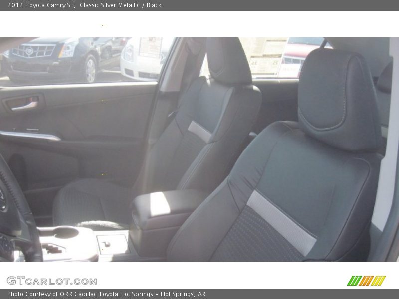 Classic Silver Metallic / Black 2012 Toyota Camry SE