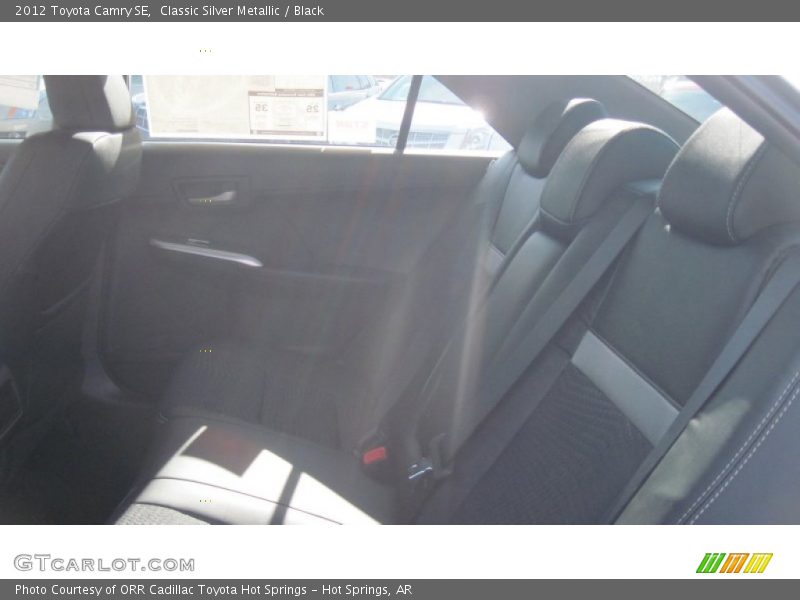 Classic Silver Metallic / Black 2012 Toyota Camry SE