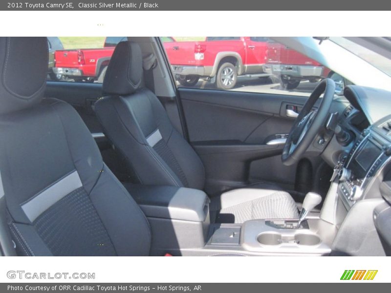 Classic Silver Metallic / Black 2012 Toyota Camry SE