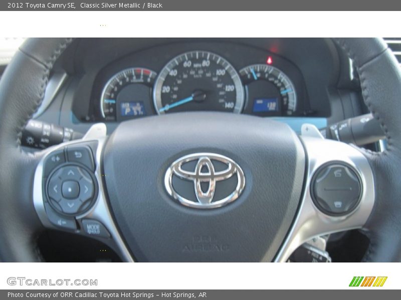 Classic Silver Metallic / Black 2012 Toyota Camry SE