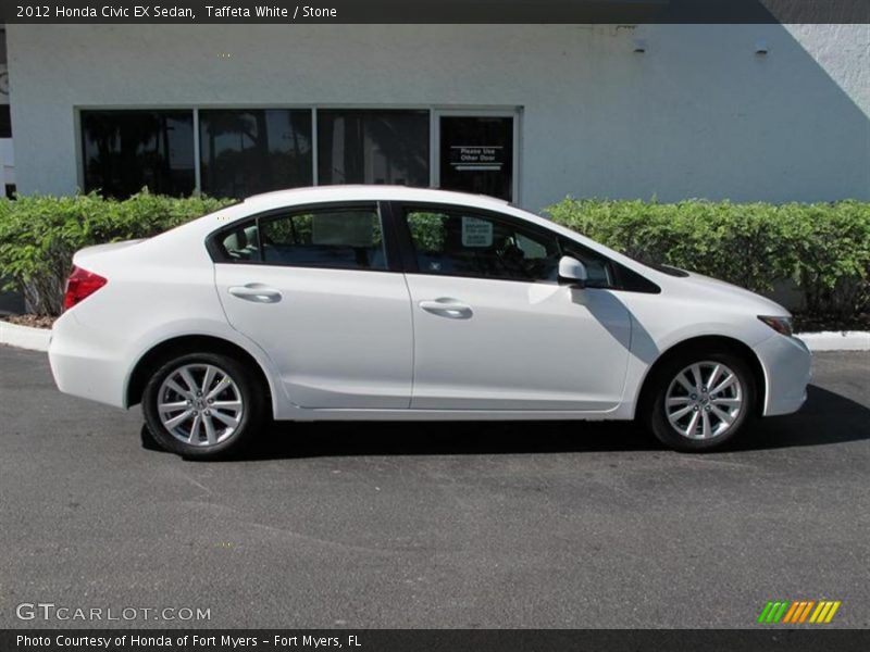  2012 Civic EX Sedan Taffeta White