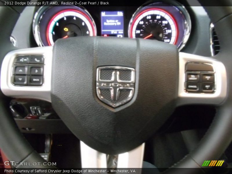Redline 2-Coat Pearl / Black 2012 Dodge Durango R/T AWD