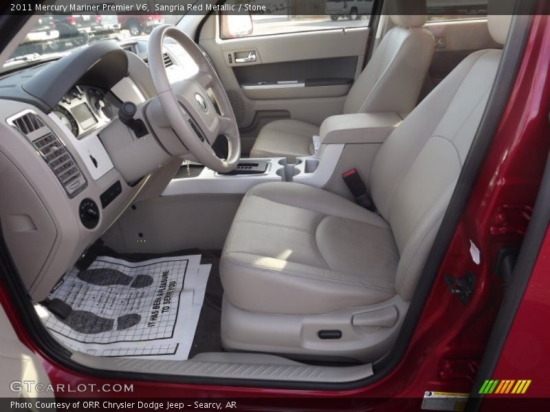  2011 Mariner Premier V6 Stone Interior