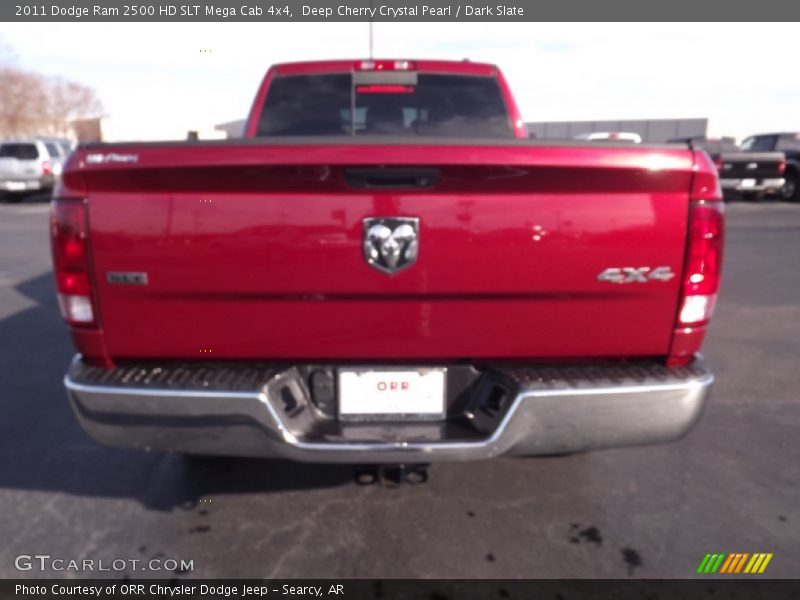 Deep Cherry Crystal Pearl / Dark Slate 2011 Dodge Ram 2500 HD SLT Mega Cab 4x4