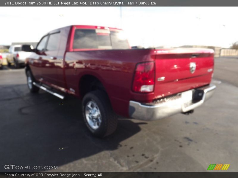 Deep Cherry Crystal Pearl / Dark Slate 2011 Dodge Ram 2500 HD SLT Mega Cab 4x4