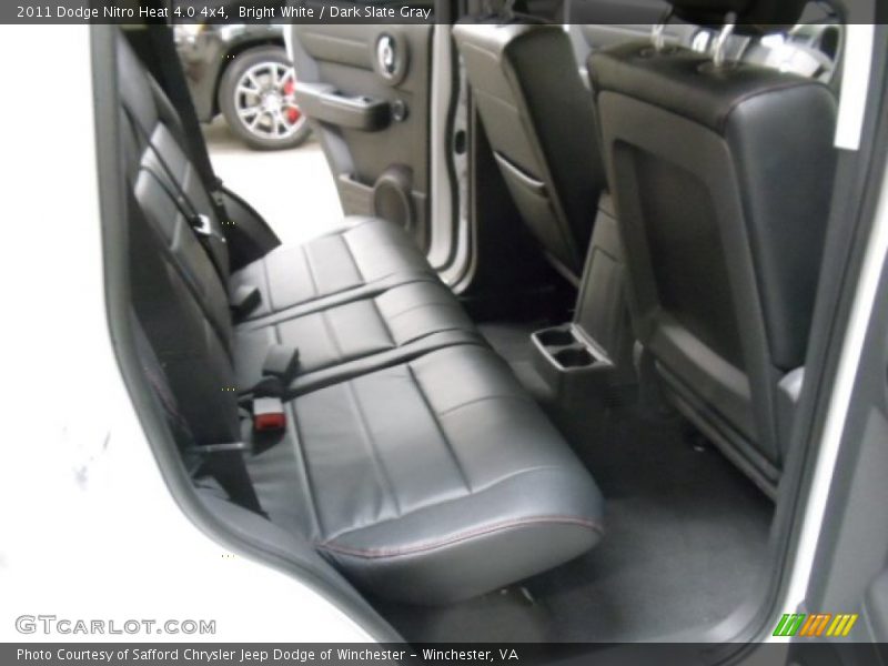 Bright White / Dark Slate Gray 2011 Dodge Nitro Heat 4.0 4x4