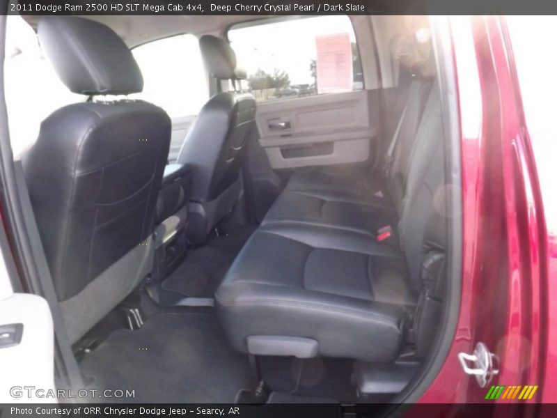 Deep Cherry Crystal Pearl / Dark Slate 2011 Dodge Ram 2500 HD SLT Mega Cab 4x4